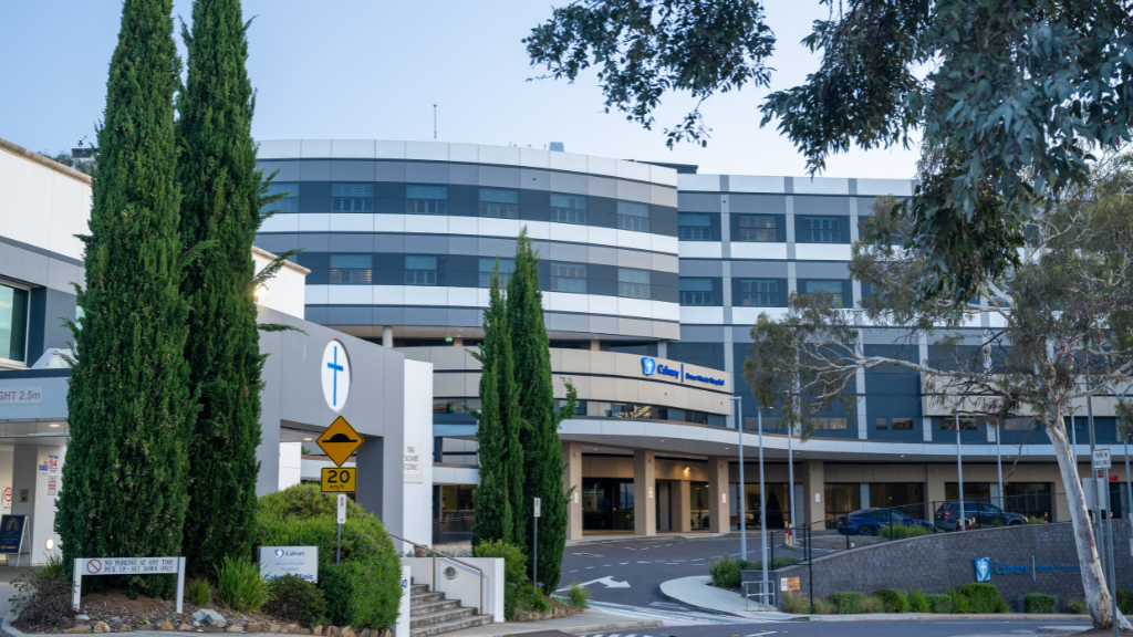 Photo via Google Maps · Calvary Bruce Private Hospital North Canberra