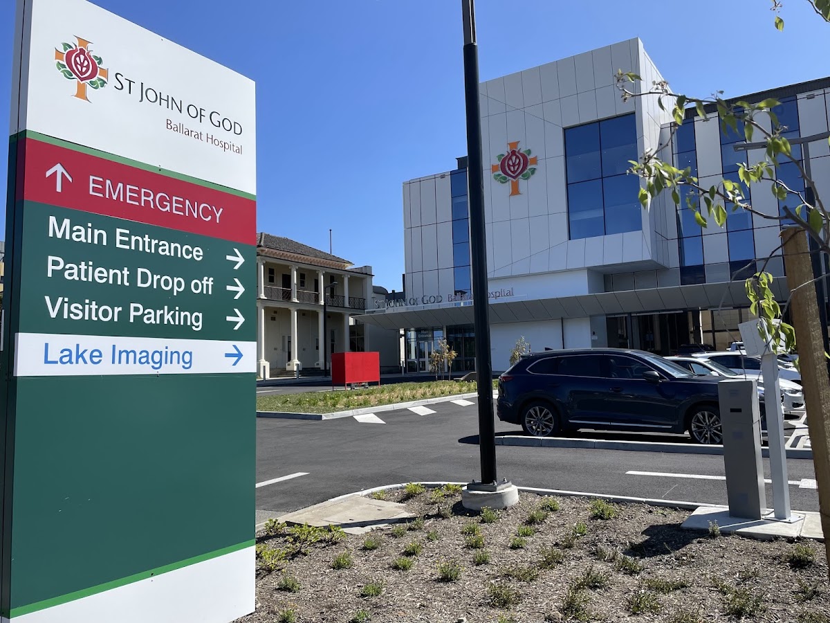 Photo via Google Maps · Lake Imaging - St John of God Hospital Ballarat